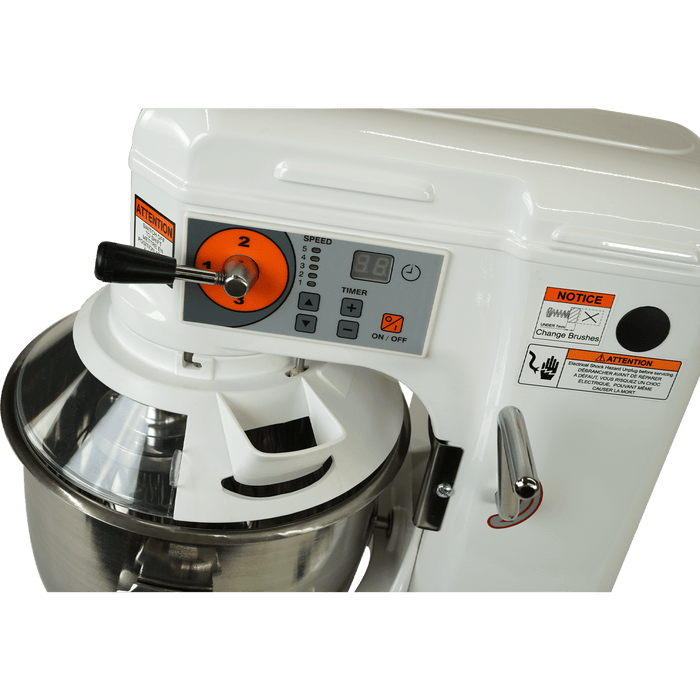 AMERICAN EAGLE AE-10DCA - 10 Quart Countertop Planetary Mixer W/guard And Digital Panel, 15 Speeds, 115v