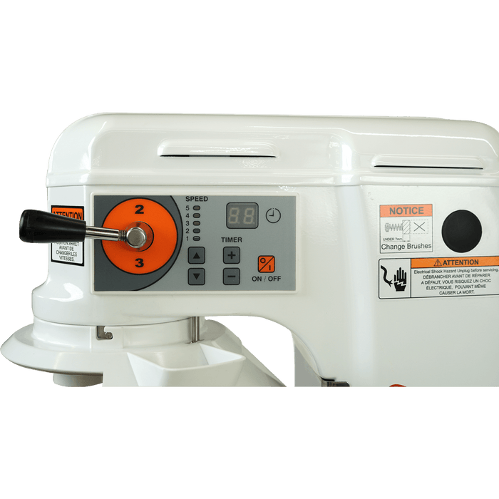 AMERICAN EAGLE AE-10DCA - 10 Quart Countertop Planetary Mixer W/guard And Digital Panel, 15 Speeds, 115v