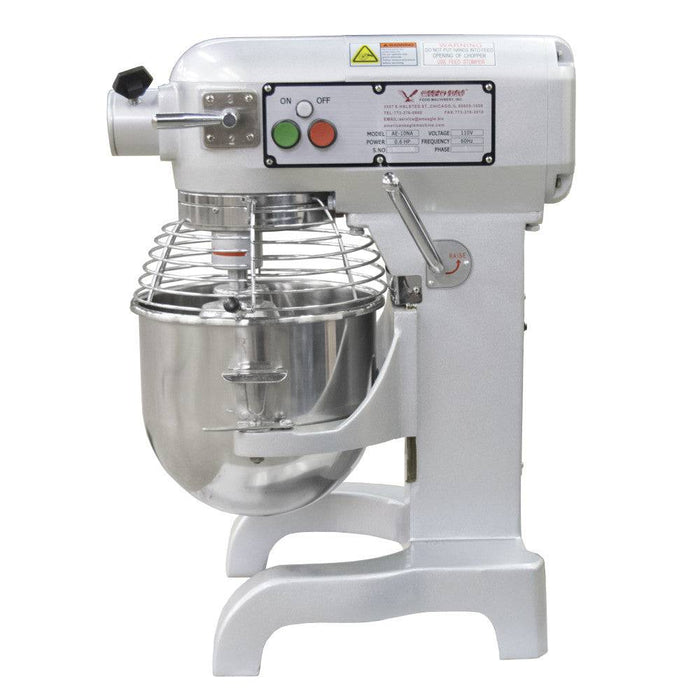 AE-10NA 10 QUART PLANETARY MIXER W/SAFETY GUARD, 2/3HP, 3 SPEEDS 115V