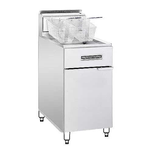 American Range AF-75 75 lb Gas Fryer - LP - Top Restaurant Supplies - Gas Fryer - American Range