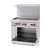 American Range AR-36G 36" Gas Range w/ Full Griddle & Standard Oven, Natural Gas-Top Restaurant Supplies