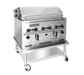American Range ARWCS-36 36" W Stainless Steel Countertop Natural Gas Wood Chip Smoker - 90,000 BTU - Top Restaurant Supplies - Grills - American Range