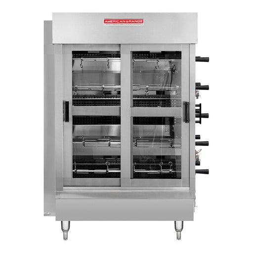 American Range ACB-4 Liquid Propane Countertop Rotisserie with 4 Spits - 35,000 BTU - Top Restaurant Supplies - Hot Plate - Liquid Propane - American Range