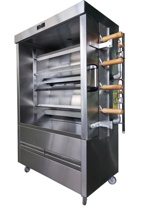 Metal Supreme FRG4VE Chicken Rotisserie - 20 Chickens - Gas - Top Restaurant Supplies