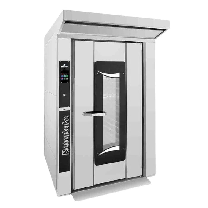 AMPTO Rotorbake E11 - Combi Oven/Steamer, electric, boiler-free, 36 trays full size 16” x 24” (40 x 60 cm), 1 roll-in cart (not included)- toprestaurantsupplies.com