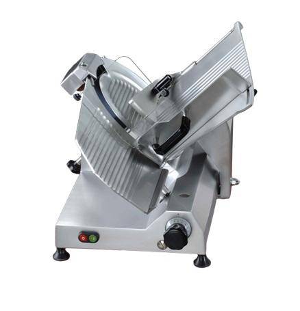 Ampto 300E 12" Meat Slicer, Stainless Steel Blade, Slices Up To 5/8" Thickness, gravity feed - Top Restaurant Supplies
