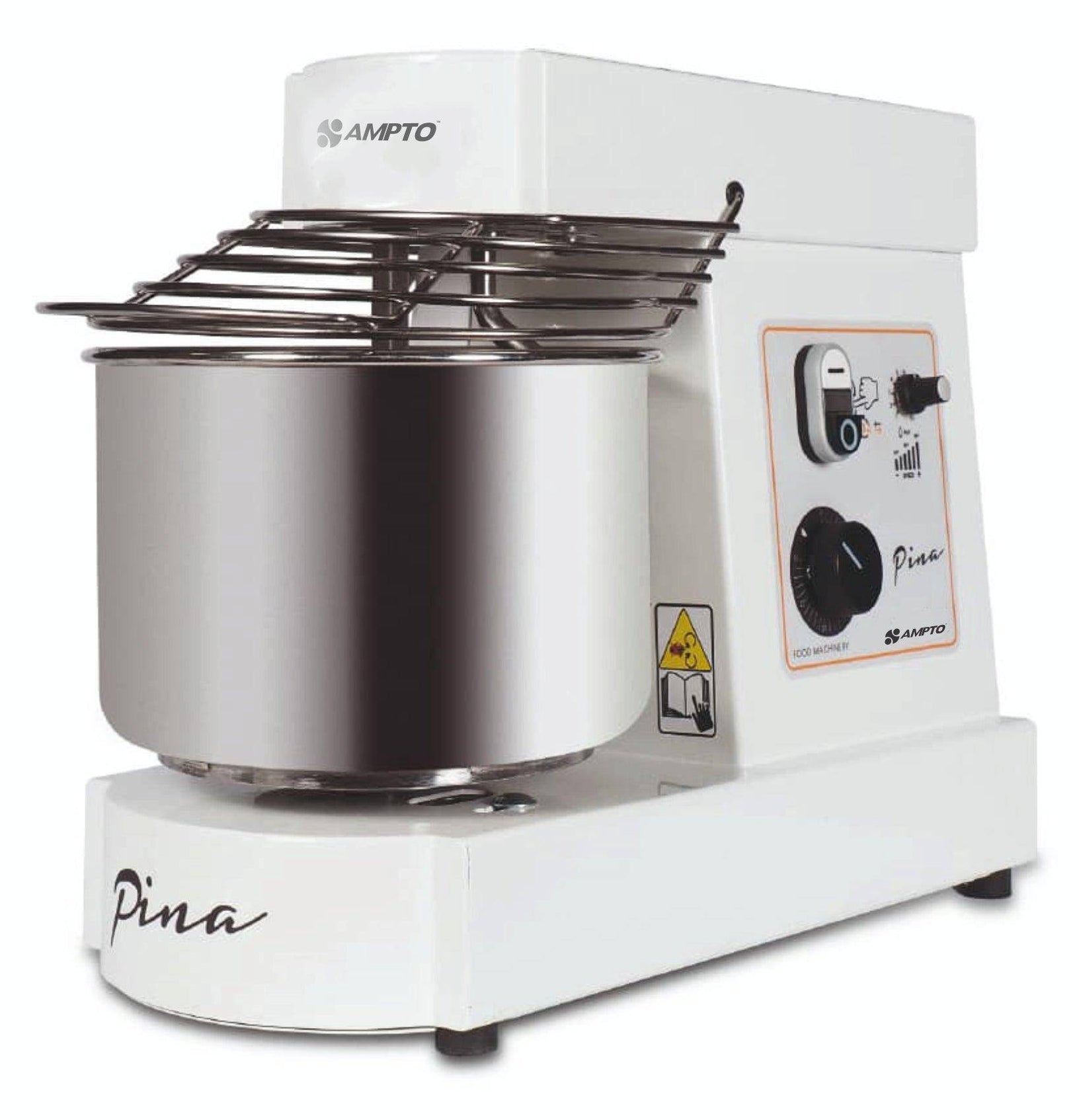 Ampto MASSIMA10 Spiral Mixer countertop variable speed 7 qt.