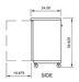 Arctic Air ABB48 49" Two Door Solid Back Bar Refrigerator, 12.5 Cu. Ft. - Top Restaurant Supplies
