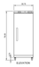 Arctic Air AWF25 30.75" One White Solid Door Reach-In Freezer, 25 Cu. Ft. - Top Restaurant Supplies