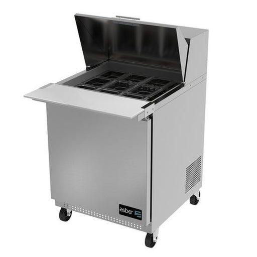 Asber APTM-27-12 27" Mega Top Sandwich/Salad Prep Table - Top Restaurant Supplies