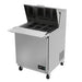Asber APTM-27-12 27" Mega Top Sandwich/Salad Prep Table - Top Restaurant Supplies