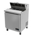 Asber APTS-27-8 27" Sandwich/Salad Top Prep Table - Top Restaurant Supplies