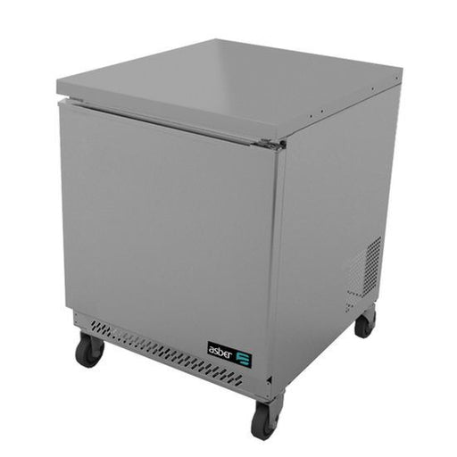Asber AUTF-27 HC 27" Undercounter Stainless Freezer - 6.4 Cu. Ft. - Top Restaurant Supplies