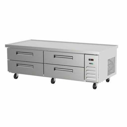 Asber ACBR-72 72" Chef Base Refrigerated Equipment Stand - Top Restaurant Supplies