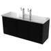 Asber ADDC-78 80" Direct Draw Beer Cooler with Two Dual Tap Towers - Top Restaurant Supplies