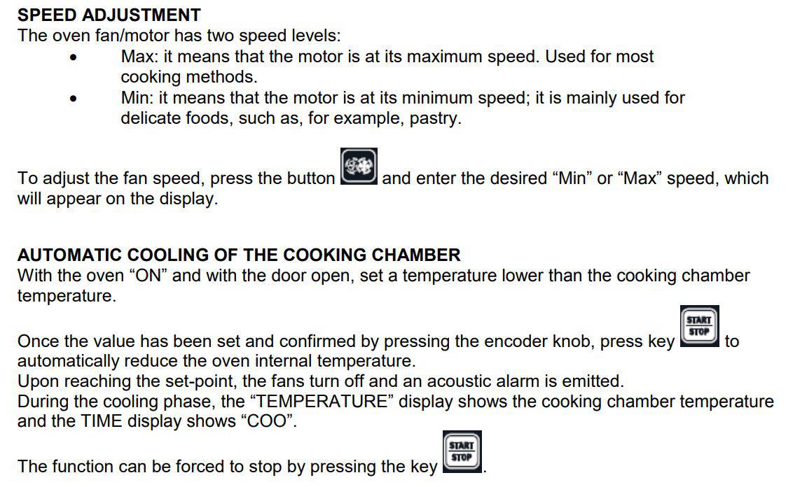 Axis AX-CL10M Full Size Combi Oven Manual Controls - Reversing Fans - 10 Shelves - Top Restaurant Supplies