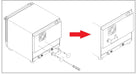 Axis AX-514RHD Half Size Convection Oven with Humidity Digital controls - Reversing Fan - 4 shelves - Top Restaurant Supplies