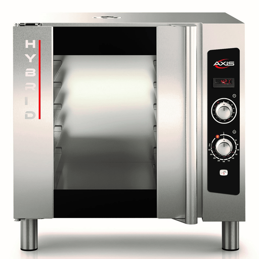 Axis AX-HYBRID Full Size Convection Oven Manual Control, 5 Shelves - Top Restaurant Supplies