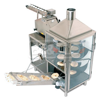 BE&SCO Beta 900 Gas Tortilla Press & Oven Combo - Top Restaurant Supplies