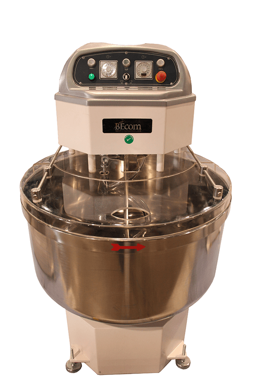 BEcom BE-SFB-250 Spiral Mixer, 551 Lbs Dough Capacity - Top Restaurant Supplies