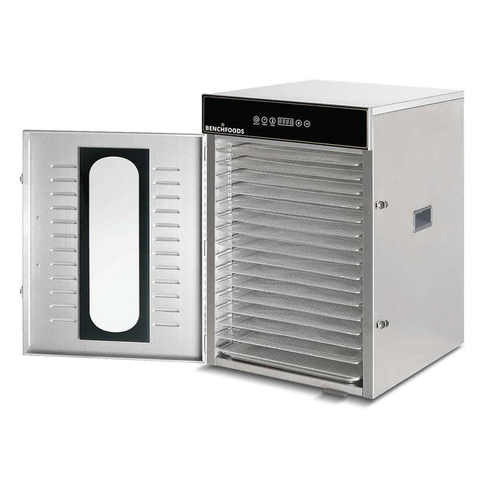 BENCHFOODS 16CUD - 16 Tray Dehydrator - 1 Zone / 16 Tray / 27.5 sq. ft Tray Area