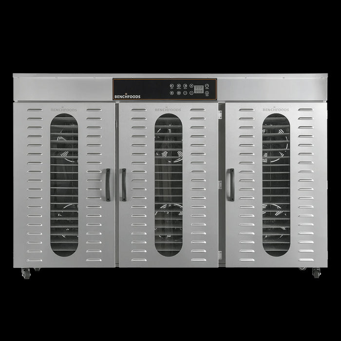 BenchFoods  Commercial Food Dehydrator - 3 Zone / 60 Tray / 9.6m² Tray Area