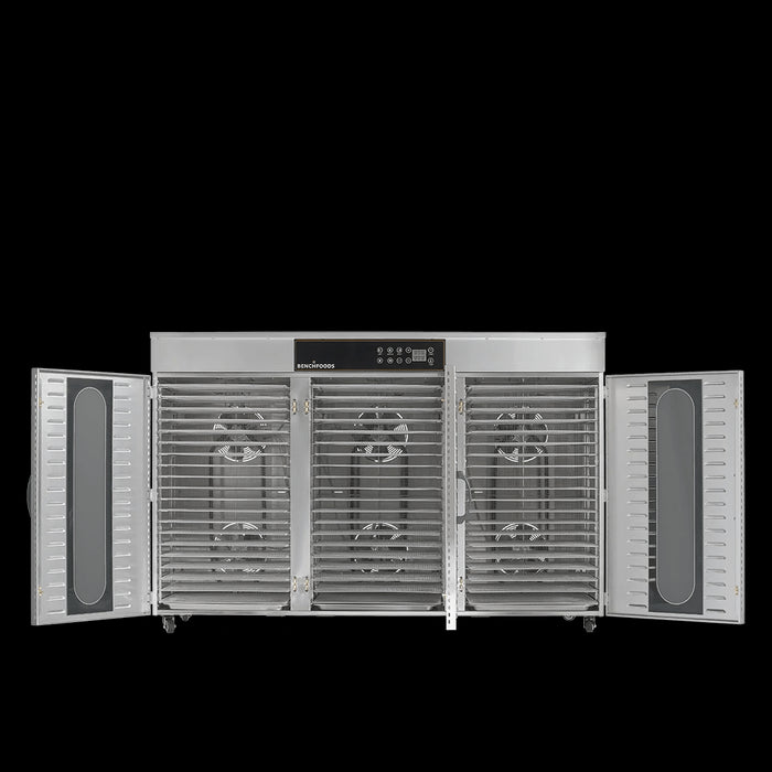 BenchFoods  Commercial Food Dehydrator - 3 Zone / 60 Tray / 9.6m² Tray Area