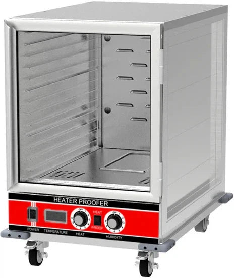 Bevles - Economy 1/2 Size Clear Door Non-Insulated Proofing Holding Cabinet - HPC-3414 - Top Restaurant Supplies - Holding Cabinet - Bevles