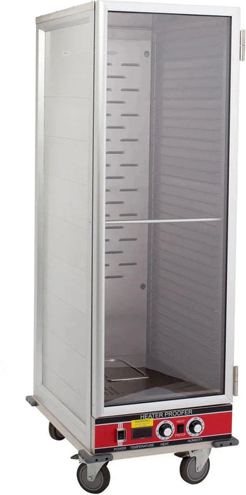 Bevles - Economy Full Size Single Clear Door Non-Insulated Proofing Holding Cabinet - HPC-6836 - Top Restaurant Supplies - Holding Cabinet with Insulation Armour - Bevles
