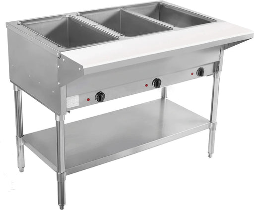Bevles - 120 V, 3 Dry Well Electric Steam Table - BVST-3-120 - Top Restaurant Supplies - Steam table - Bevles