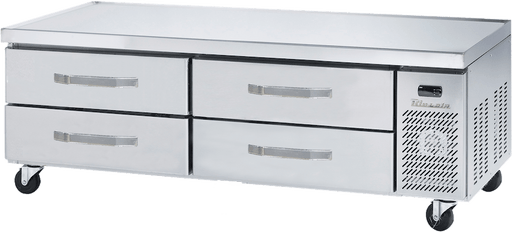 Blue Air BACB74M-HC 4 Drawers Chef Base 74", Marine Edge, R-290 Refrigerant - Top Restaurant Supplies