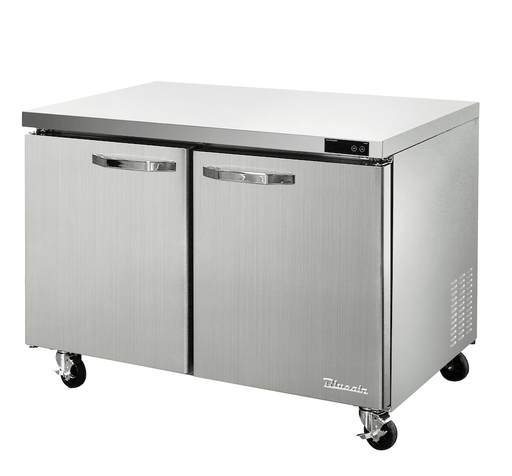 Blue Air BLUR36-HC 2 Doors Stainless Steel Undercounter Refrigerator, 36" wide, 9.2 Cu. Ft., R-290 Refrigerant - Top Restaurant Supplies