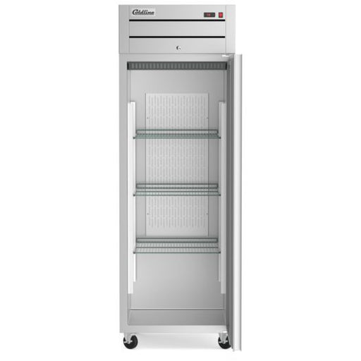 Coldline C-1RR-TM 29" Solid Door Commercial Top Mount Reach-In Refrigerator - Top Restaurant Supplies