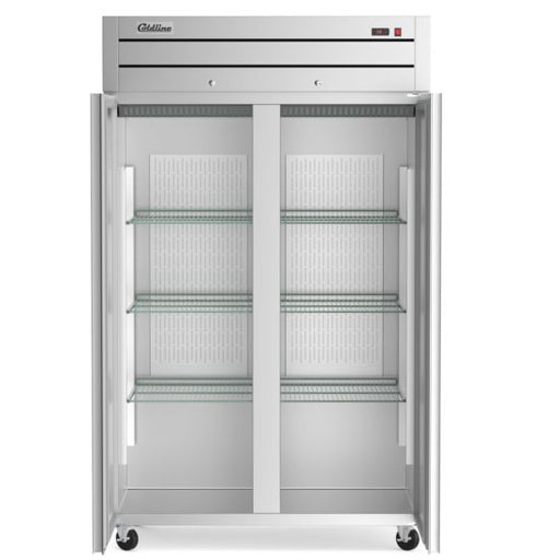 Coldline C-2RR-TM 54" Solid Door Commercial Top Mount Reach-In Refrigerator - Top Restaurant Supplies
