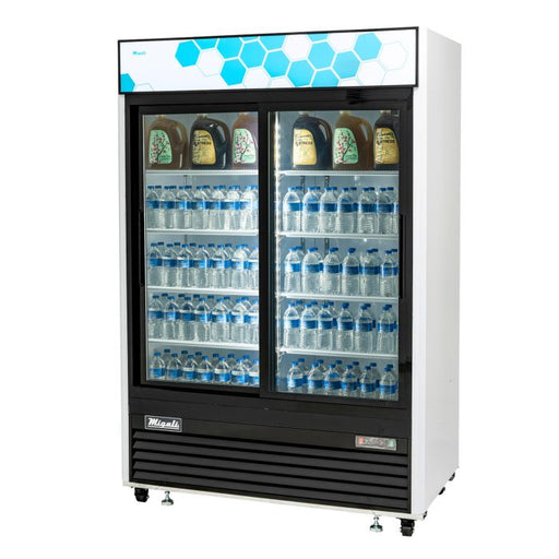 Migali C-49RS-HC 49 cu/ft Sliding Glass Door Merchandiser Refrigerator - Top Restaurant Supplies