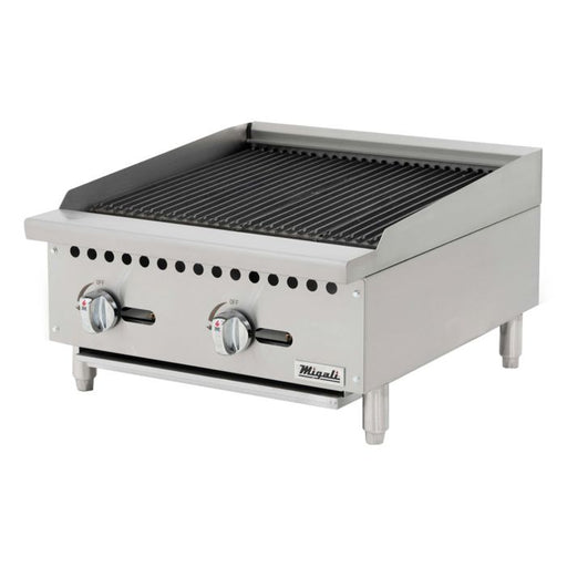 Migali C-RB24 24″ Wide Radiant Broiler - 70,000 BTU - Top Restaurant Supplies