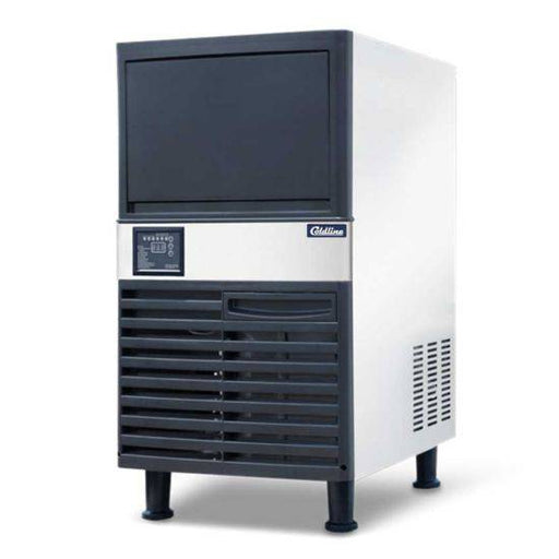 Coldline ICE120 20" 120 lb. Undercounter Half Cube Air Cooled Ice Machine with Bin - Top Restaurant Supplies