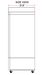 Coldline G53S-B 53" Double Sliding Glass Door Merchandising Refrigerator, Black - Top Restaurant Supplies