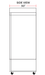 Coldline G80-B 78" Triple Glass Swing Door Merchandising Refrigerator, Black - Top Restaurant Supplies