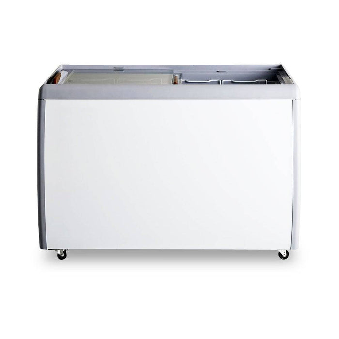 Coldline RI260 40" Flat Sliding Glass Top Lid Chest Freezer, 9.5 Cu. Ft. - Top Restaurant Supplies