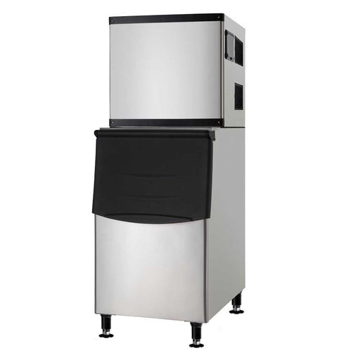 Coldline ICE400M-HA 22" 400 lb. Ice Machine Air Cooled Half Cube Modular with Bin - Top Restaurant Supplies