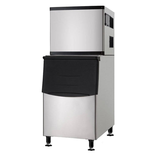 Coldline ICE500M-FA 30" 550 lb. Ice Machine Air Cooled Full Cube Modular with Bin - Top Restaurant Supplies