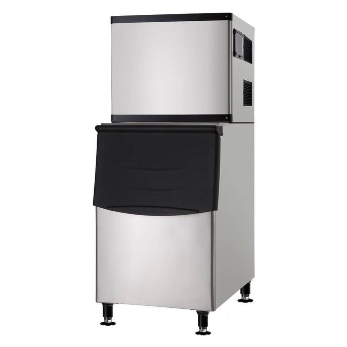 Coldline ICE500M-HA 30" 500 lb. Ice Machine Air Cooled Half Cube Modular with Bin - Top Restaurant Supplies