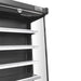 Coldline SOC-76-220-B Open Air Refrigerated Display Merchandiser, 220V, Black, 27.6" Deep, 76" Length - Top Restaurant Supplies - Open Air Merchandiser - Coldline