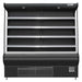 Coldline SOC-76-220-B Open Air Refrigerated Display Merchandiser, 220V, Black, 27.6" Deep, 76" Length - Top Restaurant Supplies - Open Air Merchandiser - Coldline