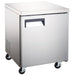 Coldline UC-27F 27" Undercounter Work Top Freezer, 6.3 Cu. Ft. - Top Restaurant Supplies