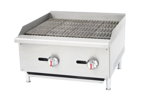 Cookline CCB-24 24" Gas Countertop Radiant Charbroiler - Top Restaurant Supplies
