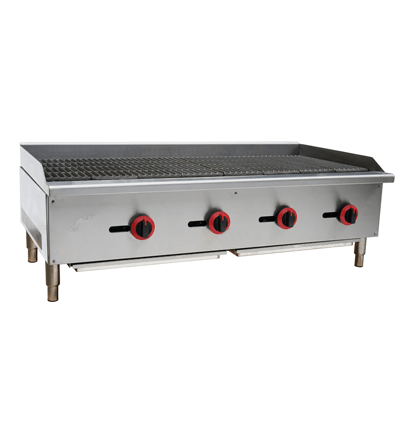Cookline CCB-48 48" Gas Countertop Radiant Charbroiler - Top Restaurant Supplies