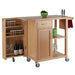 Douglas Utility Kitchen Cart; Natural - Top Restaurant Supplies -  - Doba