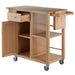 Douglas Utility Kitchen Cart; Natural - Top Restaurant Supplies -  - Doba